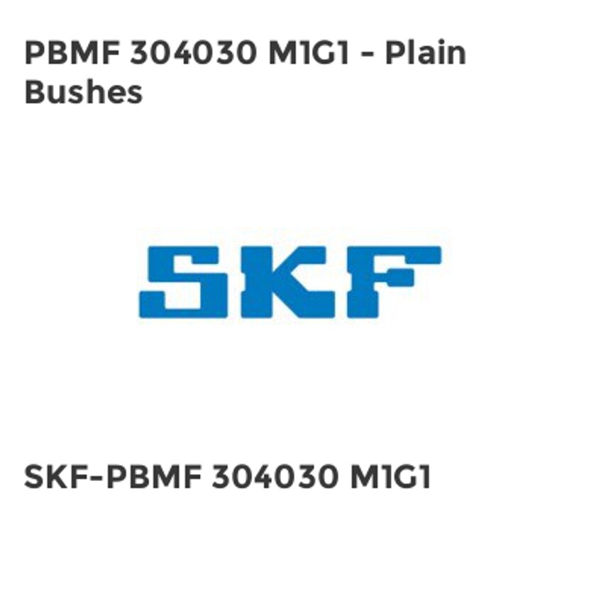 PBMF - Plain Bushes