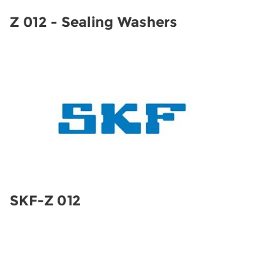 SKF Z 012 - Sealing Washers