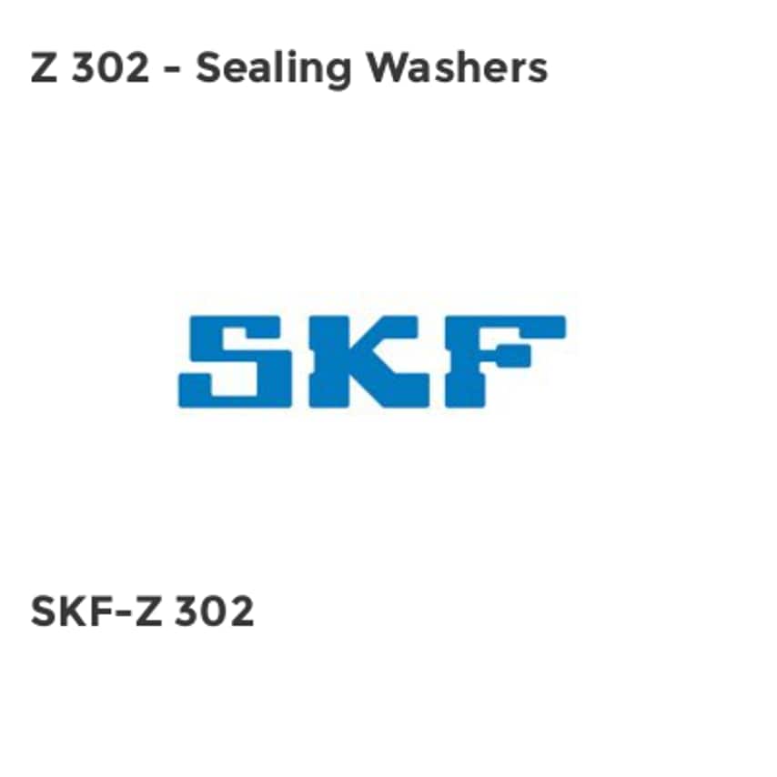 SKF Z 302 - Sealing Washers