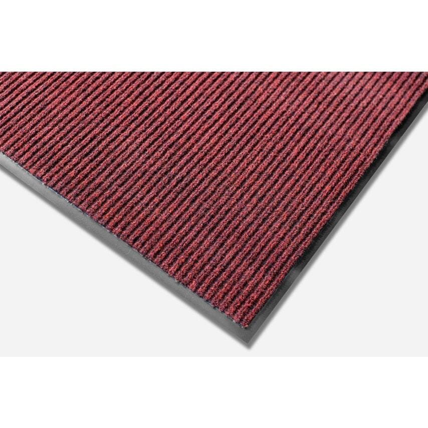 Blue Diamond Brushway Entrance Mat, 60 x 90cm Red/Black