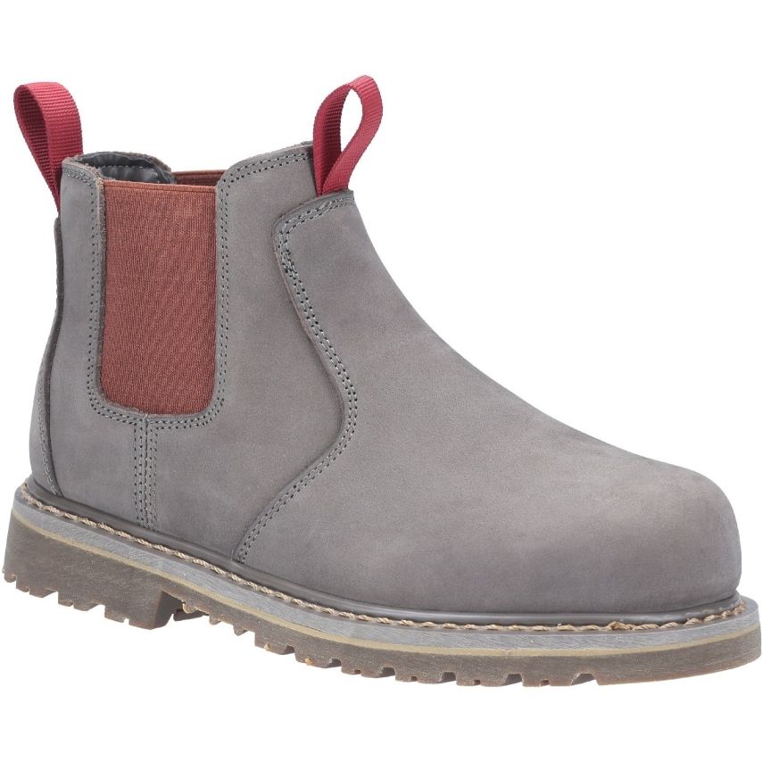 Amblers Safety AS106 Sarah Slip on Safety Boots Grey Size 8