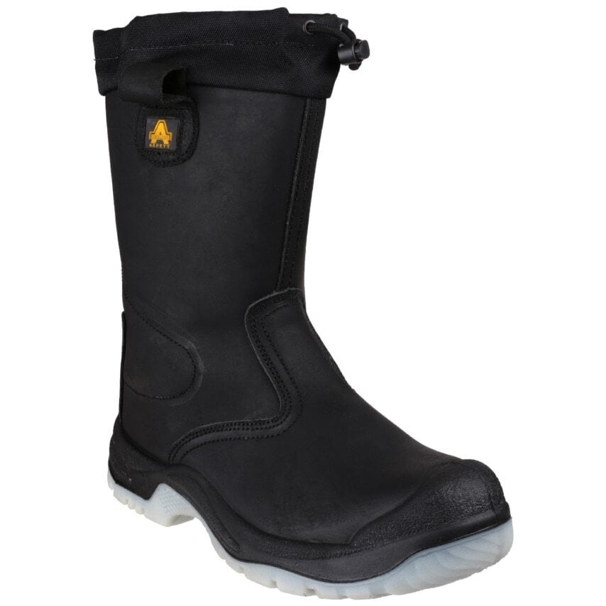Amblers Safety FS209 Water Resistant Pull on Safety Rigger Boots Size 10