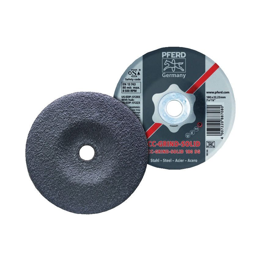Pferd CC-Grind Solid 125MM SG Steel Grinding Disc- you get 10