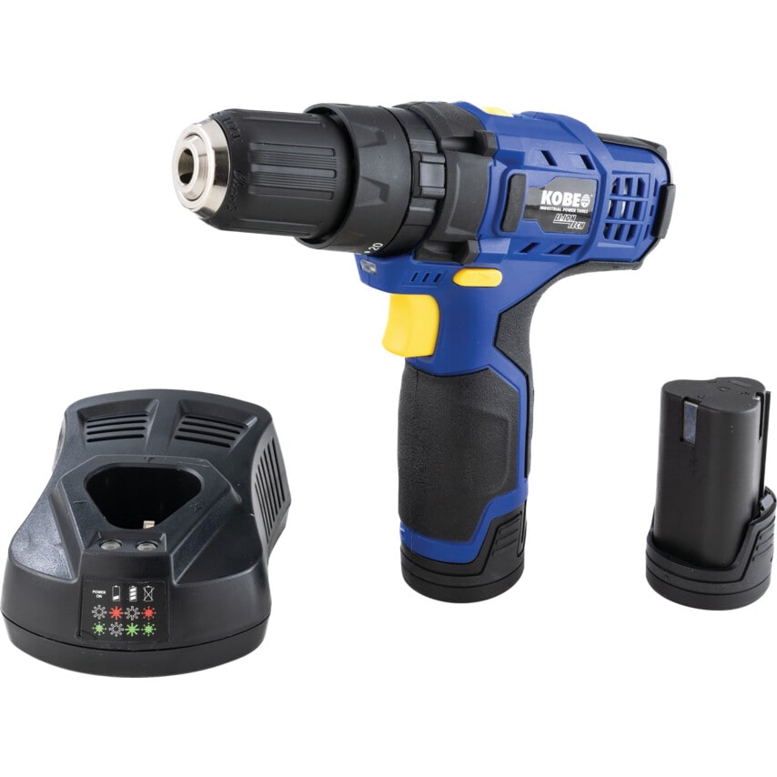 Kobe 12V Cordless Combi Drill Pack with 2 x 1.3AH at Zoro