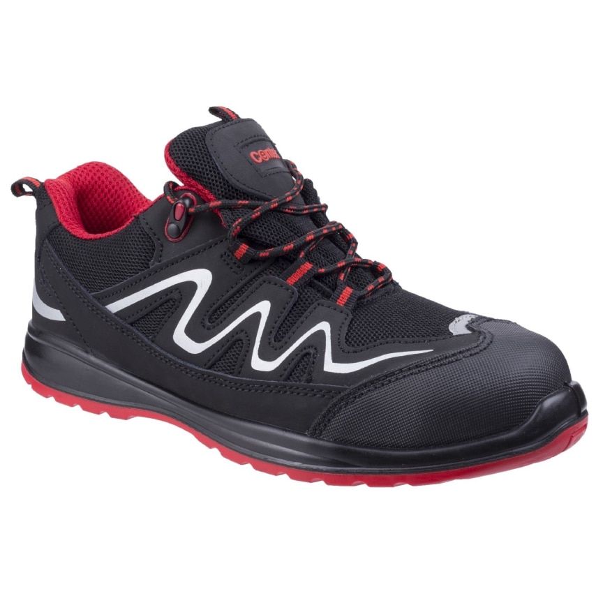 Centek FS312 Extra Light Water Resistant Safety Trainer Black Size 11