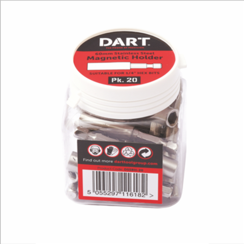 DSSBH Stainless Steel Magnetic Bit Holder