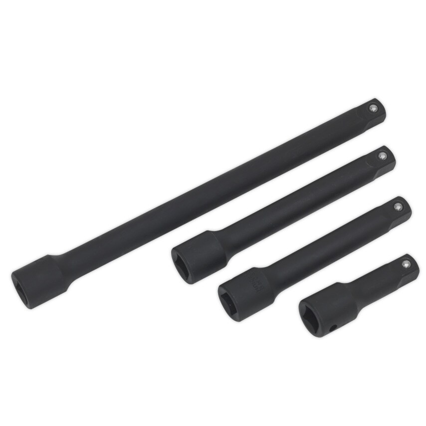 Sealey Impact Extension Bar Set 4PC 1/2" Sq Drive at Zoro