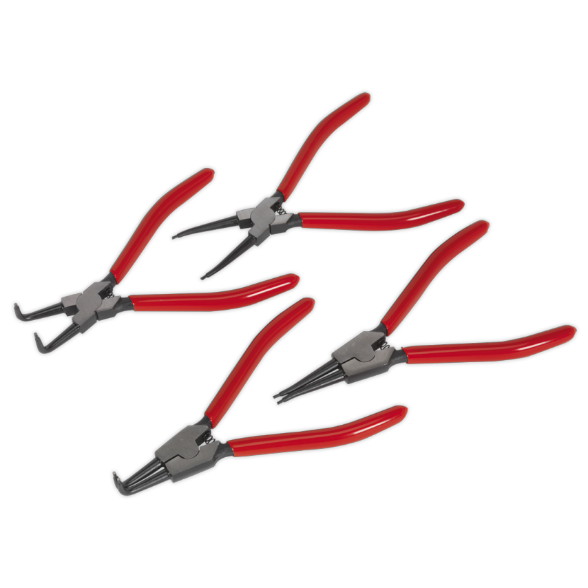 Sealey Circlip Pliers Set4 Piece 180mm