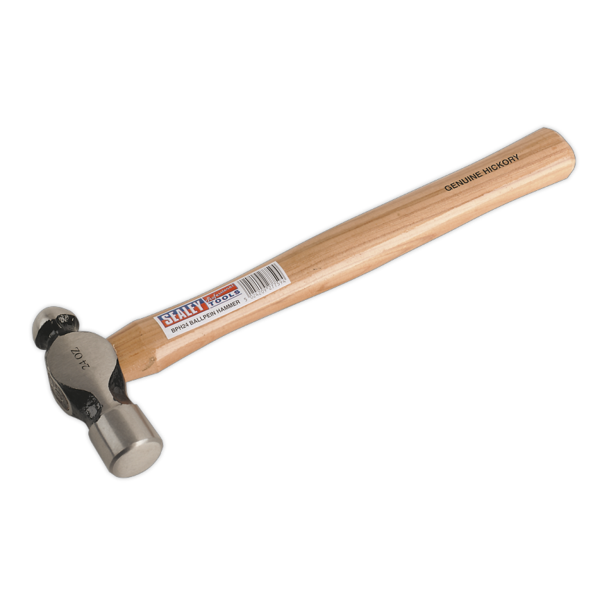 Sealey Ball Pein Hammer 1.5LB Hickory Shaft