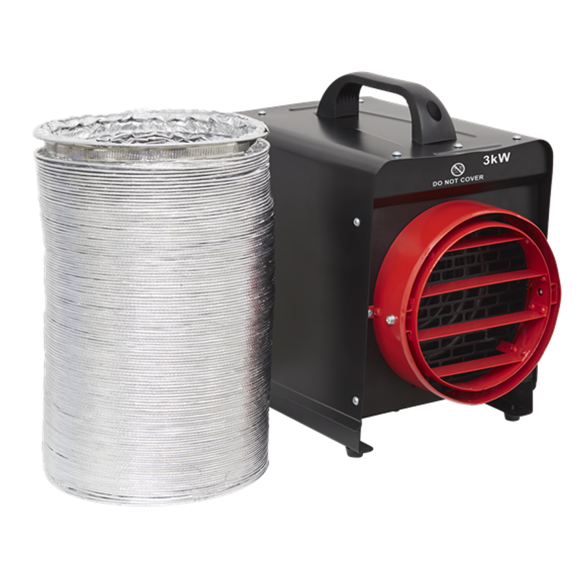 Shop Sealey Industrial Fan Heater 3KW Fan Heaters Zoro UK