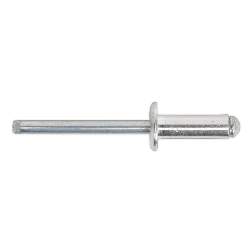 Sealey Aluminium Blind Rivet Standard Flange 6.4 X 18MM Pack of 200