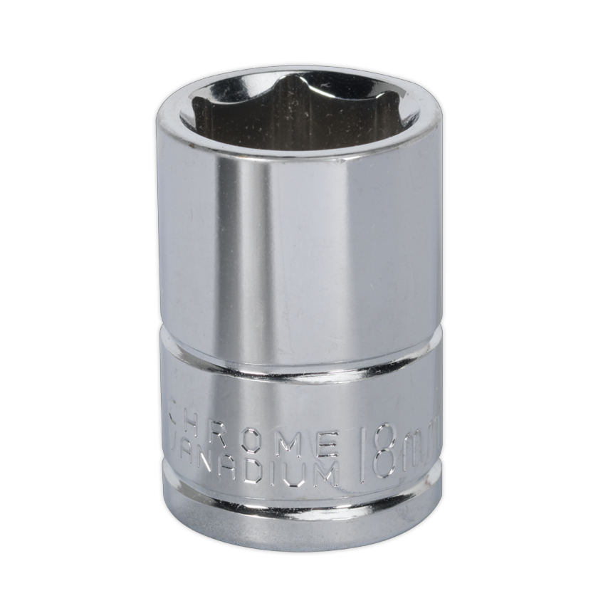 Siegen WallDrive Socket 18mm 1/2" Square Drive  - Picture 1 of 1