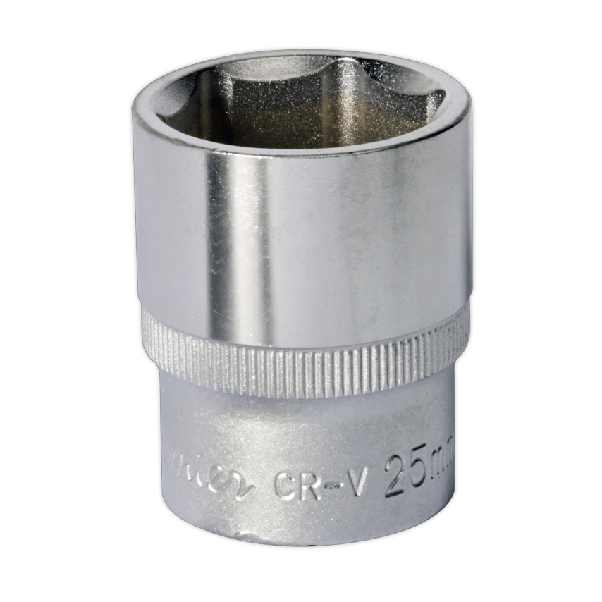 Sealey WallDrive Socket 25mm 1/2" Square Drive