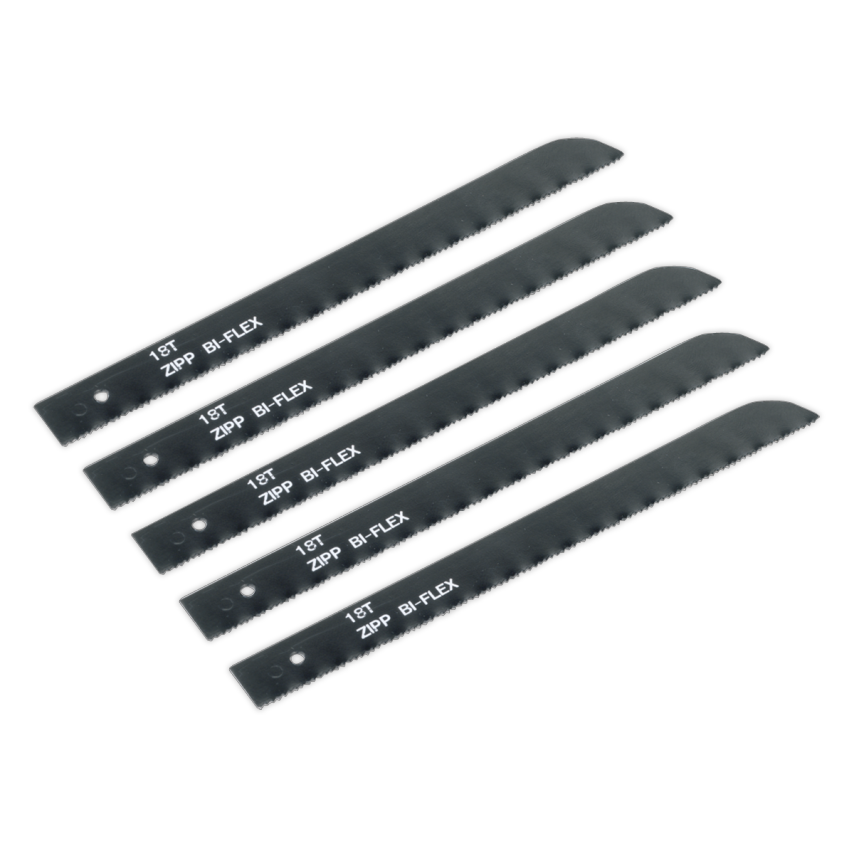 Sealey Air Saw Blade 18tpi, Pack of 5