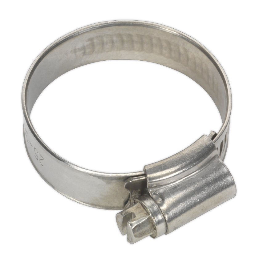 Sealey Hose Clip Stainless Steel 25-38MM Pack of 10