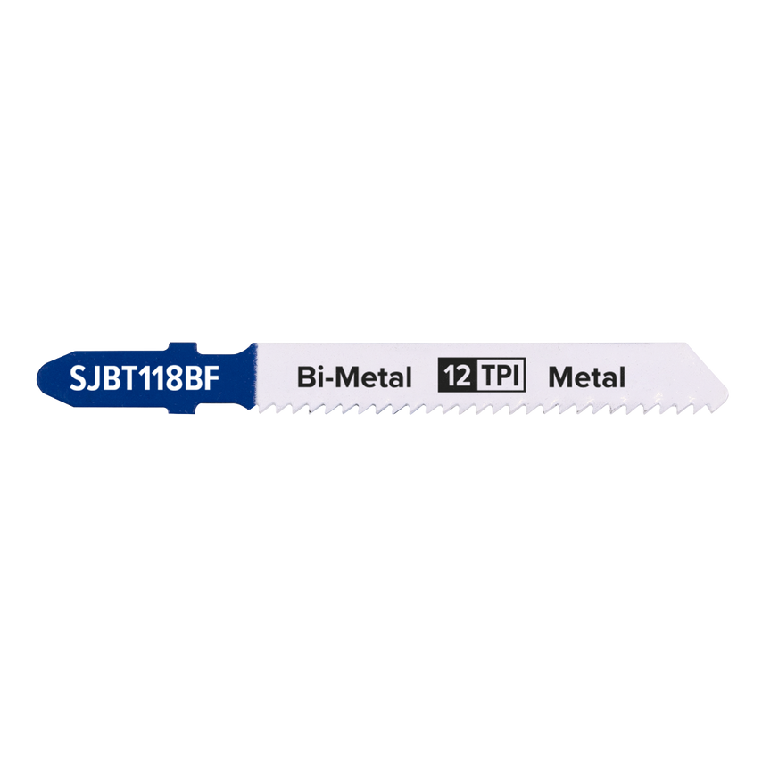 Sealey Jigsaw Blade Metal 75mm 12tpi, Pack of 5