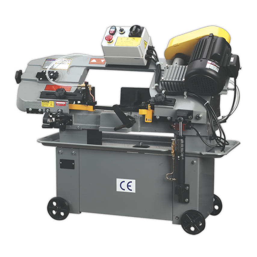 Bandsaw with Horizontal Hydraulic Arm