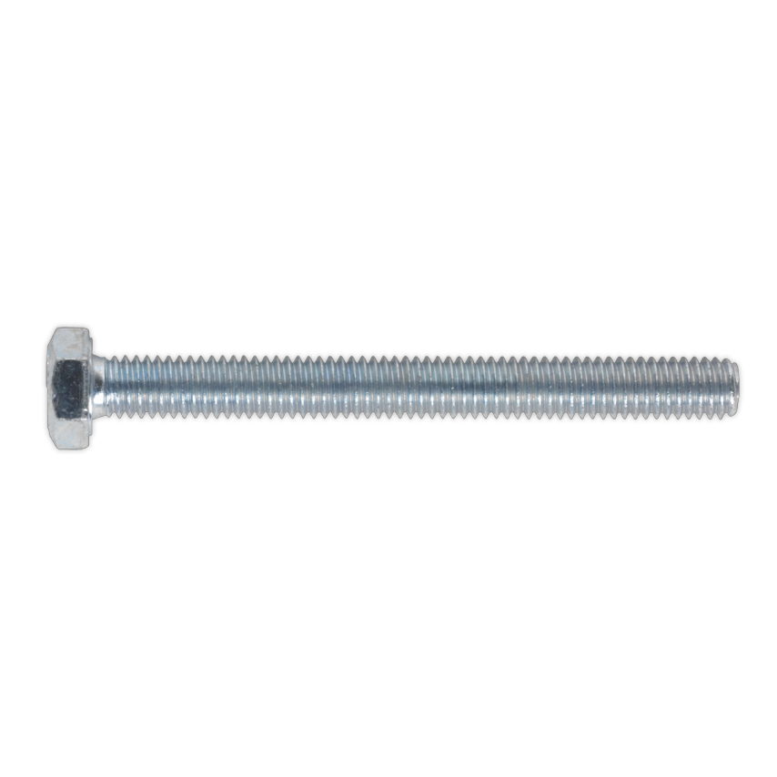 Sealey HT Set Screw M6 X 60MM 8.8 Zinc DIN 933 Pack of 50