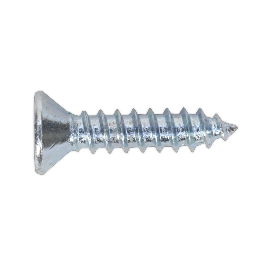 Sealey Self Tapping Screw 3.5 X 16MM Countersunk Pozi DIN 7982 Pack of 100
