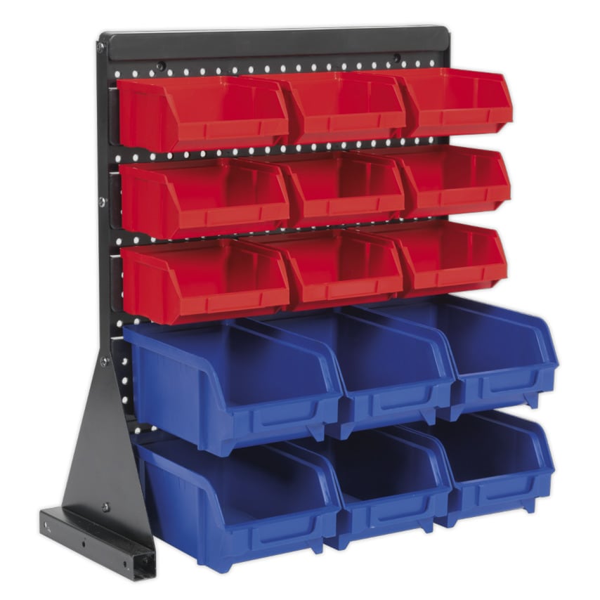 Sealey Bin Storage System Bench Mounting 15 Bin TP at Zoro