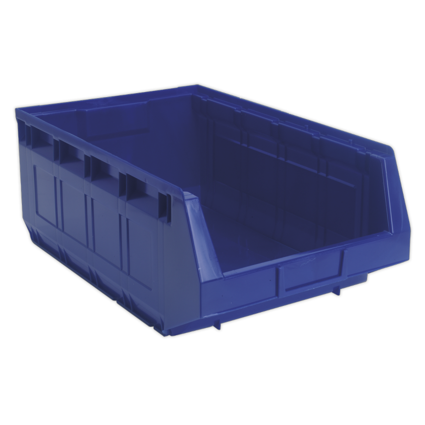 Plastic Storage Bin Blue