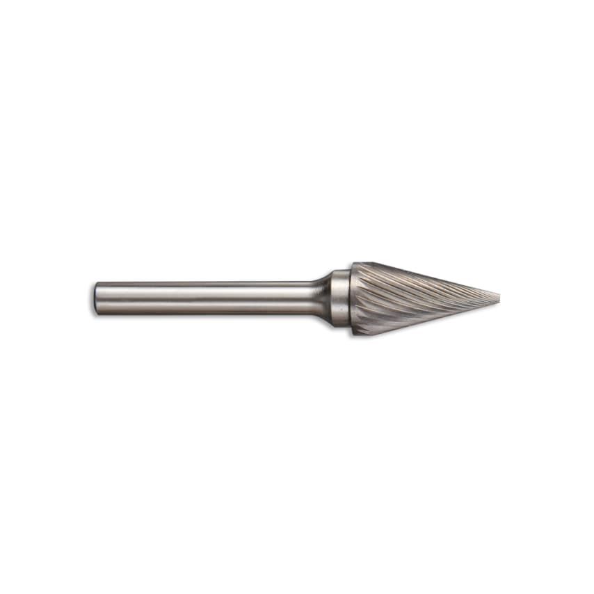 Presto 1/2"X22X6MM Pointed Cone Burr Shape M (Single Cut)