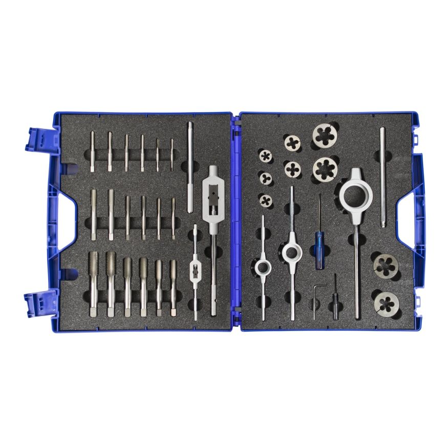 Presto 1/4"-1" UNC HSS Tap & Die Set