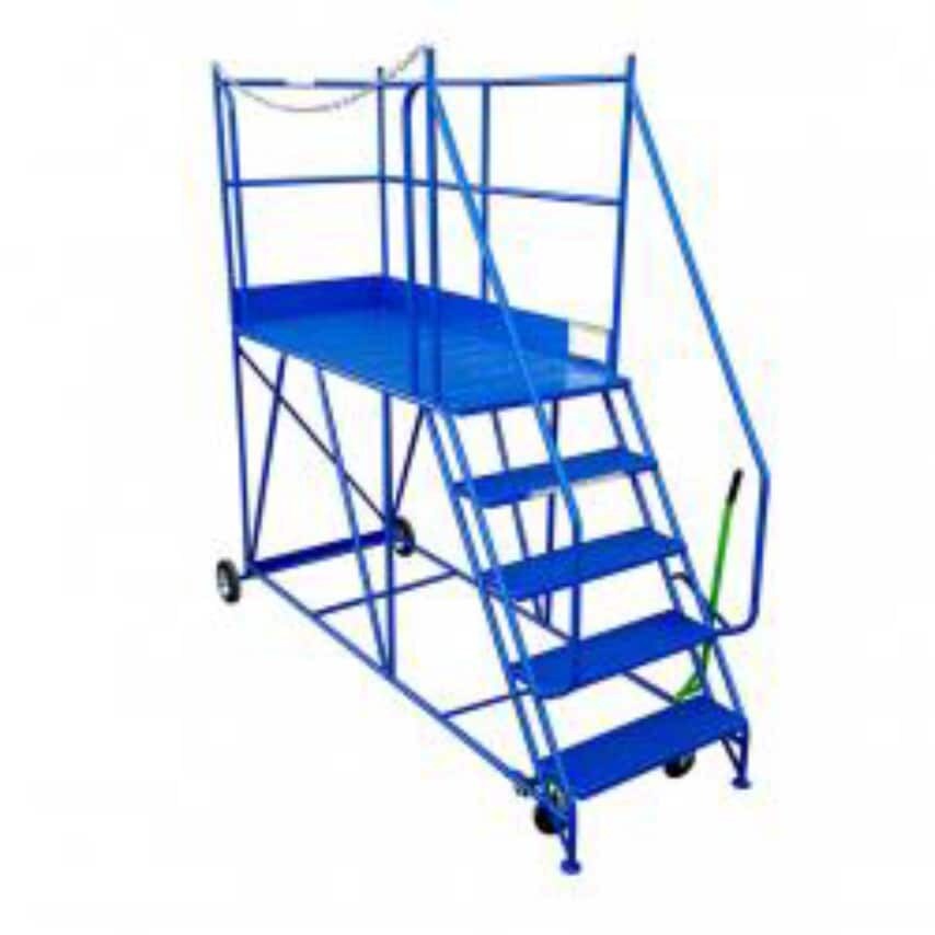 Klime Ezee KAP02DM 2-Tread Access Platform comes with Metal Tread