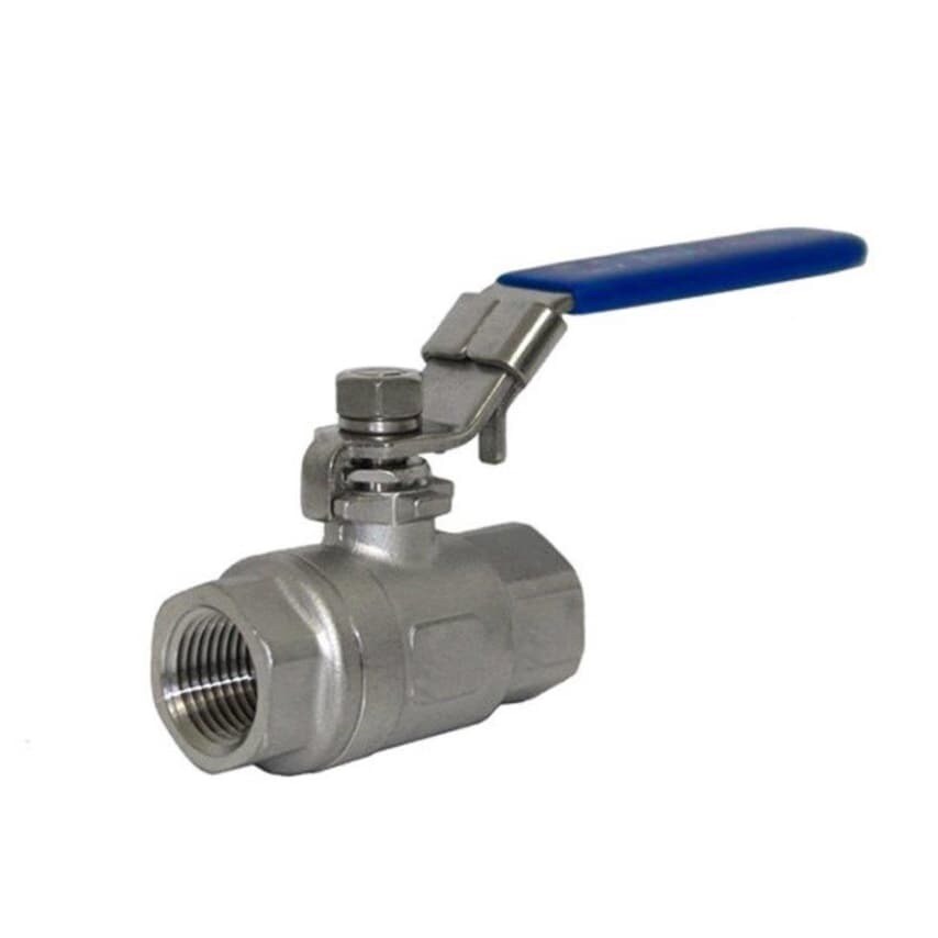 Eco Ball Valve Stainless Steel Ball Valve 2 Piece 1" BSP Thread