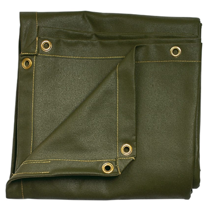 Parweld Green Canvas Welding Curtain 6X6 P3666CG at Zoro