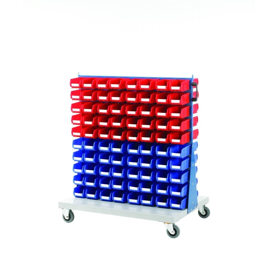 Topstore MTD4 Double Sided Trolley comes with 80 X TC2 Red & 80 X TC2 Blue