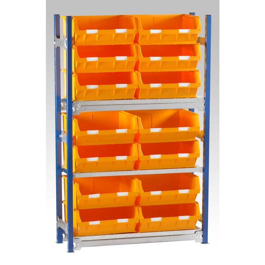 Toprax Standard Initial Bay with 14 x TC6 Yellow Bins