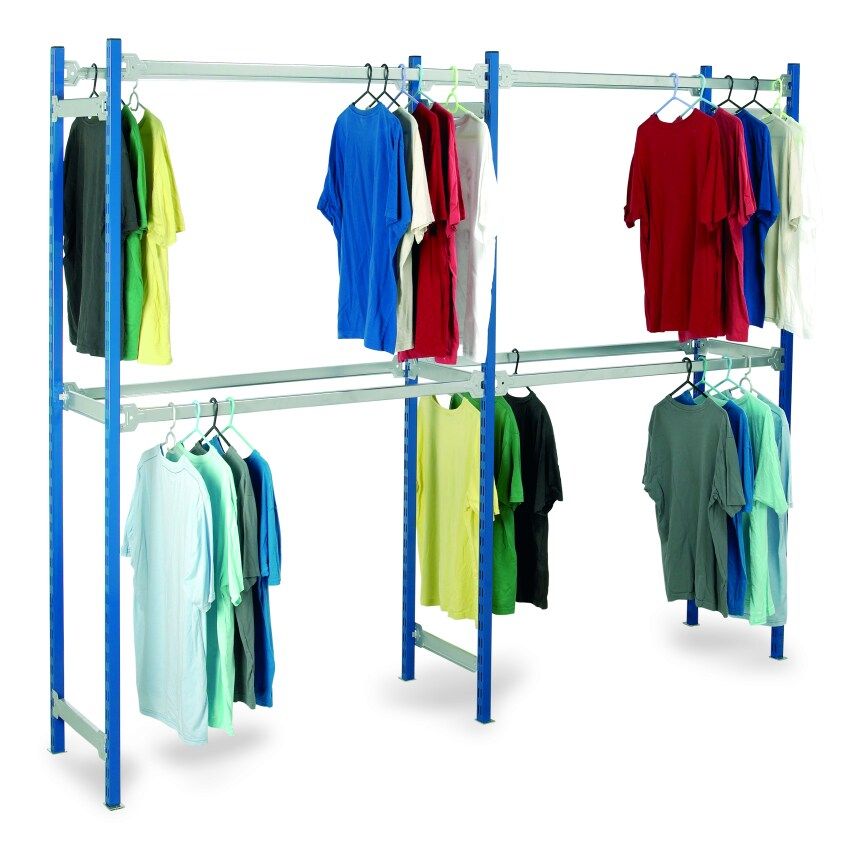 Toprax Garment Hanging Standard Extension Bay - 2000 x 910 x 478 - without Hangi