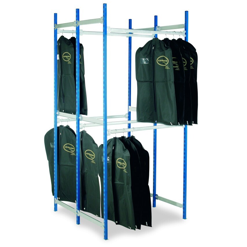 Toprax Garment Hanging Standard Extension Bay - 2000 x 1210 x 925 - without Hang