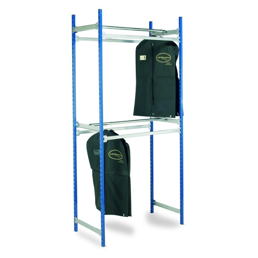 Toprax Garment Hanging Standard Extension Bay - 2000 x 1210 x 628 - comes with 2