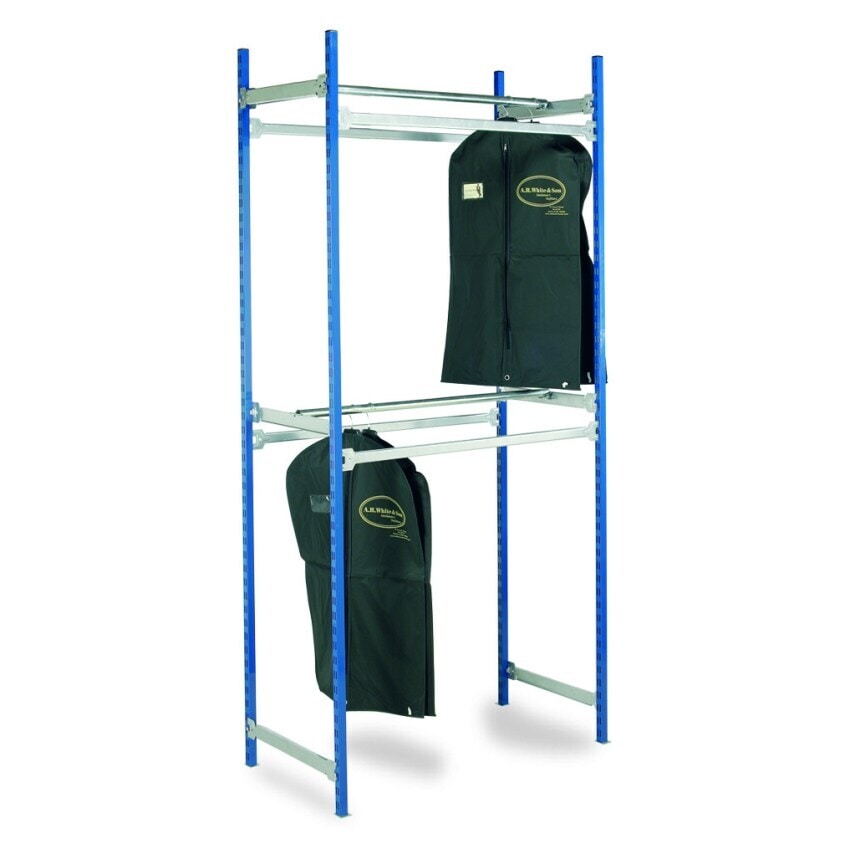 Toprax Garment Hanging Standard Initial Bay - 2600 x 1242 x 628 - comes with 2 H