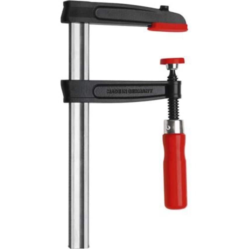 Bessey TPN25S10BE Malleable Cast Iron Screw Clamp TPN 250/100 Wood Handle, BE107