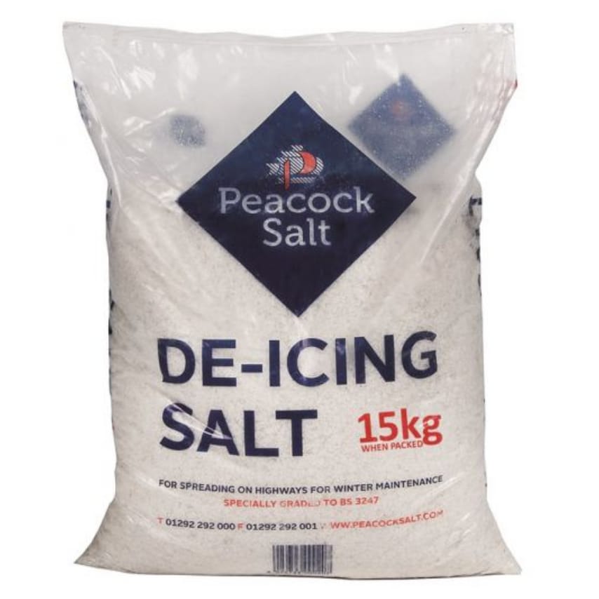 White Deicing Salt