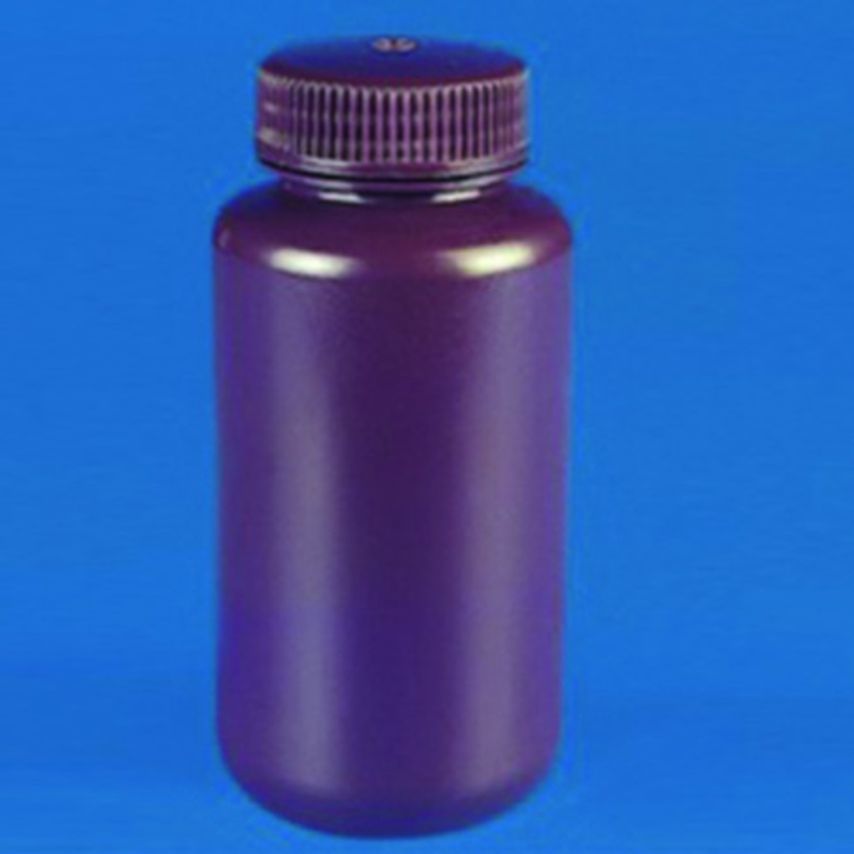 Sls Select SLS Select Bottle HDPE Amber Wide Mouth 500ml PK6