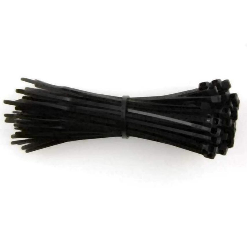 Cable Ties Black 200 x 7.5