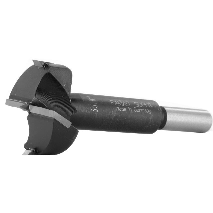 FAMAG 39MM Carbide Tipped TCT Cylinder Boring Forstner Bit, OAL90MM, 1662039 - Picture 1 of 1
