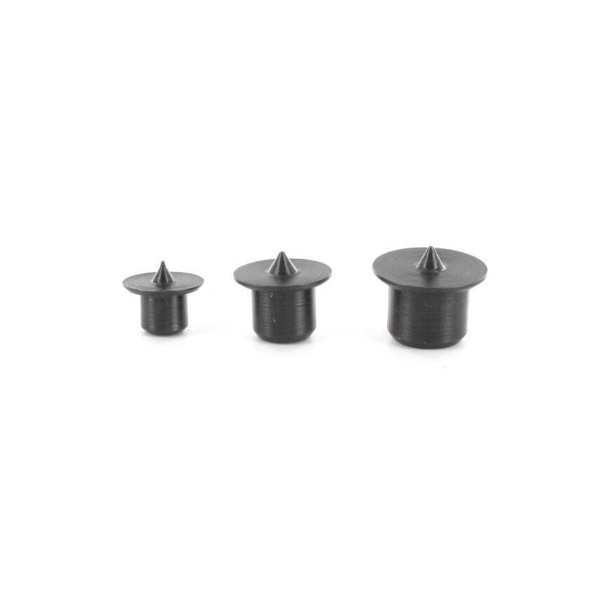 Dowel Markers with Centre Point and Exact Fitting, Steel, in Plastic Tube