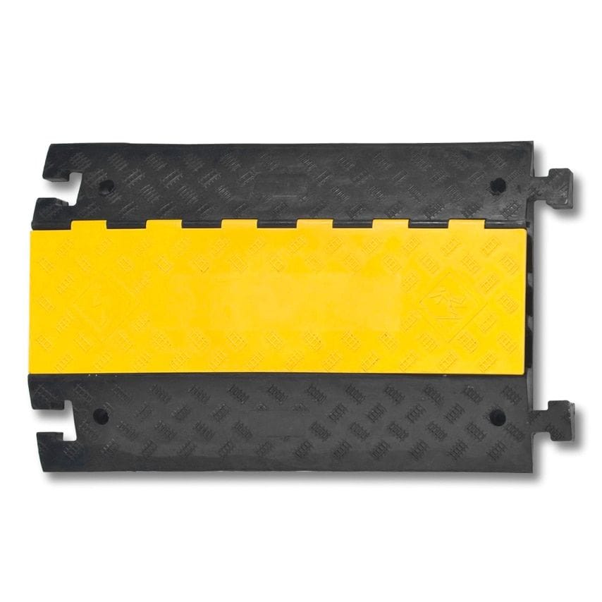 Moravia Traffic-line Cable/Hose Protection Ramp Large - 960 x 600 x 75mmH - 3 Ch