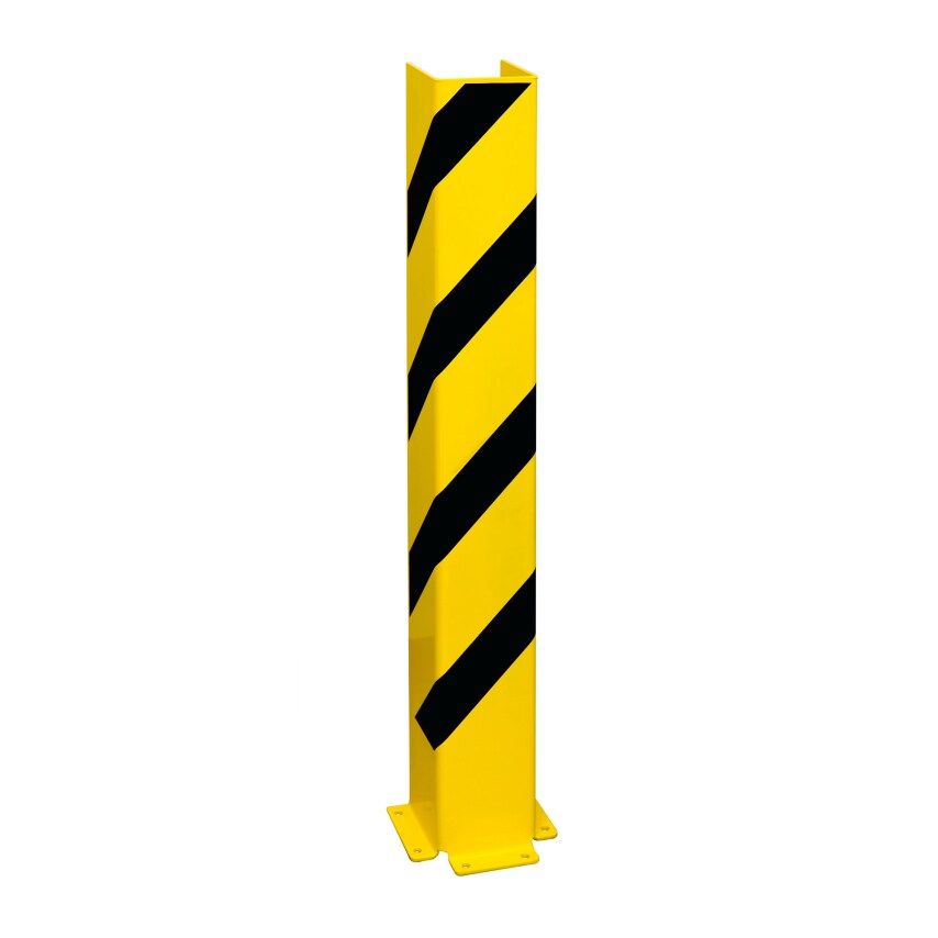 Moravia Black Bull Pallet Rack Frame Protector - 'U' Profile - 1, 200mmH - 6mm G