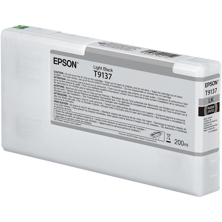 Epson Epson T9137 Light Black Ink Cartridge 200ml - C13T913700