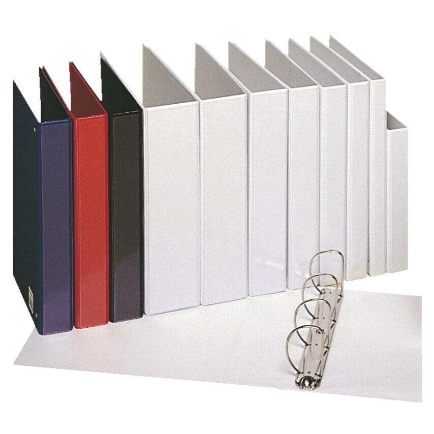 Esselte Essentials Presentation Binder A4 60MM 4 Dring Blue PK10 Zoro UK