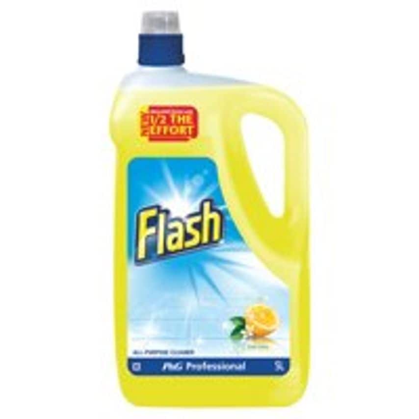 Flash Flash All Purpose Cleaner Lemon 5 Litre 1014 at Zoro
