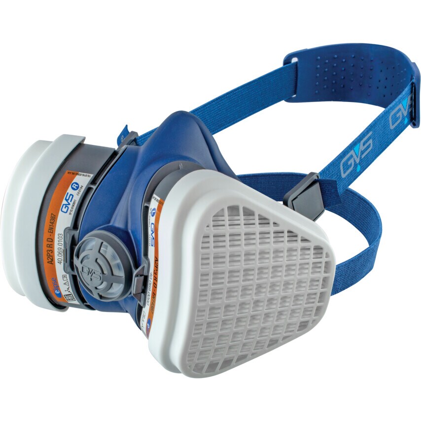 GVS Respirator, Half Mask, Complete With FFA2P3 Filters - M/L- you get 10