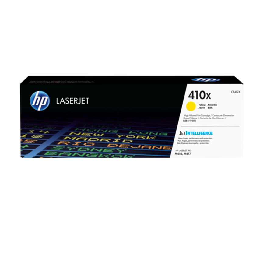 HP HP 410X Yellow High Yield Toner 5K pages for HP Color LaserJet Pro M377/M452/