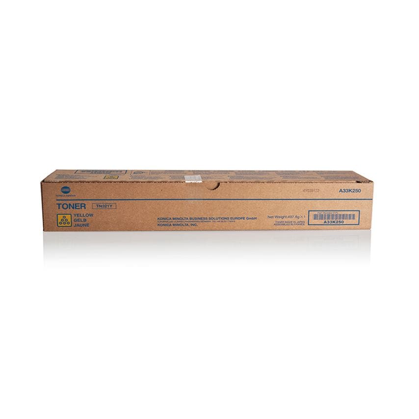 Minolta Konica Minolta TN321Y Yellow Toner Cartridge 25k pages for Bizhub C224/2